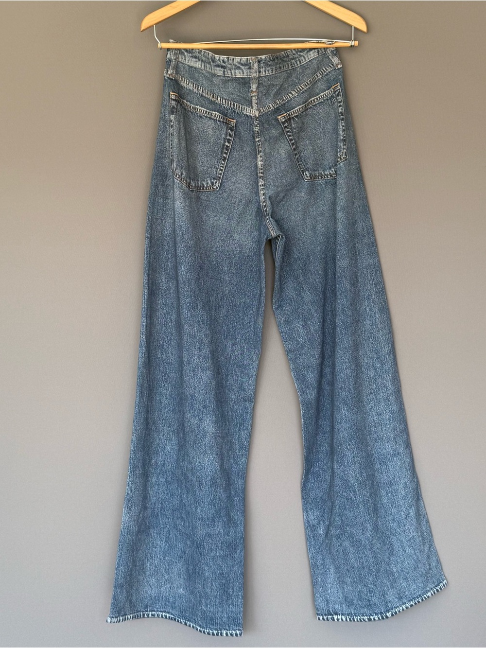 rag & bone Miramar Sofie Wide-Leg Women’s Jeans Kimber 28 NEW - Picture 3 of 10